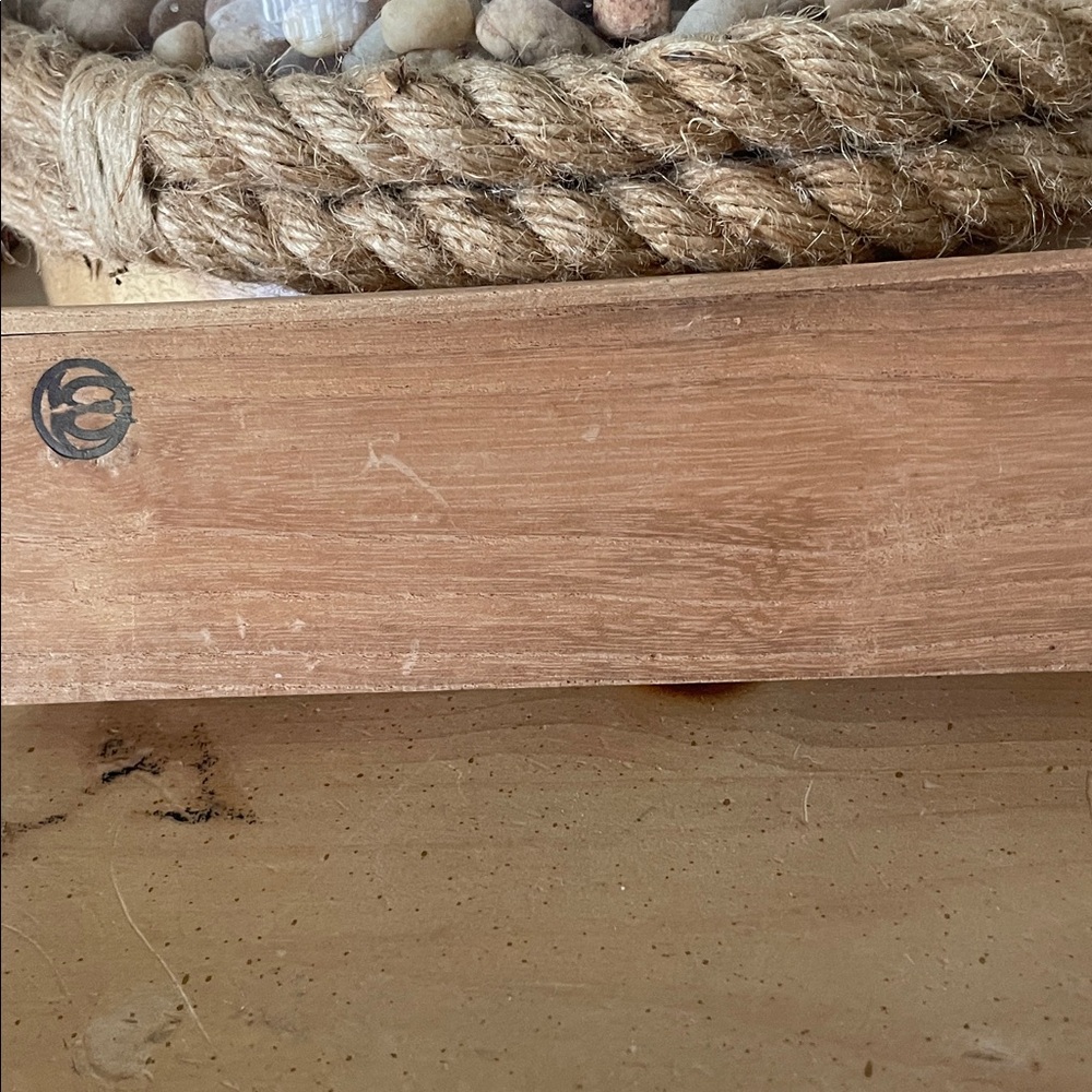 Vintage Japanese Wooden Storage Box for Hanging Scroll